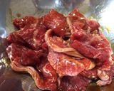 ガッツリ！牛肉とレタスのオイスター炒飯！作り方1写真