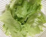 ガッツリ！牛肉とレタスのオイスター炒飯！作り方2写真