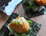 ネギ塩から揚げ＆秘密の？で手巻きごはん♪作り方3写真