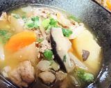 豚汁アレンジ★コク旨【豚ひき肉の豚汁】♪作り方15写真