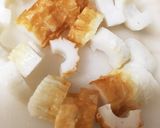 簡単おやつ☆ちくわとポテトの焼き春巻き作り方1写真