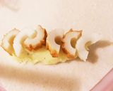 簡単おやつ☆ちくわとポテトの焼き春巻き作り方4写真