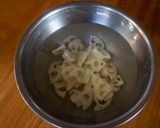 れんこんとツナのサラダ作り方1写真