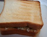 コメダ風☆照り焼きチキンサンド作り方8写真