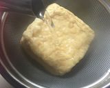 厚揚げとみそソースのお好み焼き作り方2写真
