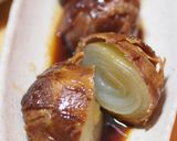 電子レンジで♪玉ねぎの丸ごと肉巻き甘辛煮作り方9写真