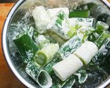 下仁田ねぎの天ぷら☆おつまみに作り方1写真