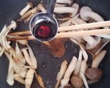 ごぼうと鶏肉のレモンバター醤油パスタ作り方9写真