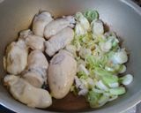 くにしゃんの牡蛎のチリソース煮♪作り方8写真