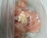簡単に豪華、鶏むねのマスタードクリーム作り方1写真