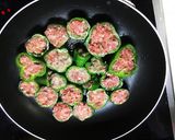 お弁当にも簡単ピーマン肉詰め作り方4写真