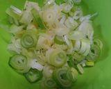 ネギたっぷりのお好み焼き♪作り方1写真