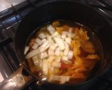 簡単☆絶品沁み〜る♩かぼちゃ野菜スープ作り方5写真