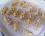 手づかみ食べ離乳食に☆野菜入りお豆腐パン作り方4写真
