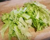 青ネギとしらすのさっぱりサラダ作り方1写真