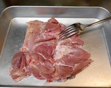 りんごソースとはちみつ☆鶏のから揚げ作り方1写真