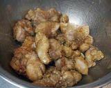 りんごソースとはちみつ☆鶏のから揚げ作り方8写真