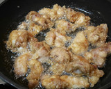 りんごソースとはちみつ☆鶏のから揚げ作り方7写真