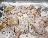 りんごソースとはちみつ☆鶏のから揚げ作り方6写真