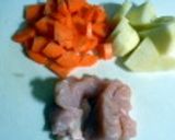 我が家の お雑煮　～関東風～作り方1写真