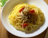 キノコのペペロンチーノ作り方10写真