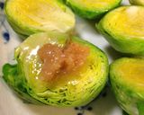 火を使わない！超早、芽キャベツ明太子作り方3写真