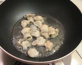 カキと豆腐の炒めもの作り方5写真