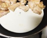 簡単に豪華、鶏むねのマスタードクリーム作り方6写真