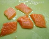 簡単！鮭と安納芋ほうれん草炒め作り方1写真