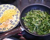 簡単！鮭と安納芋ほうれん草炒め作り方3写真