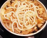 ＊コク旨ピリ辛♡キムチ煮込みうどん＊作り方5写真