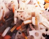 れんこんのきんぴら作り方4写真