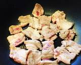 新じゃがと豚肉とこんにゃくの照り煮作り方3写真
