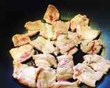新じゃがと豚肉とこんにゃくの照り煮作り方3写真