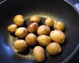 新じゃがと豚肉とこんにゃくの照り煮作り方5写真