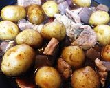 新じゃがと豚肉とこんにゃくの照り煮作り方9写真