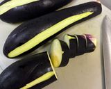 なすと豚肉のナポリタン風♪作り方1写真