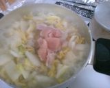 簡単！大根と白菜 鶏むね肉のナンプラー煮作り方5写真