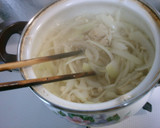 簡単鶏むね肉に玉ねぎえのきの白だし餡掛け作り方4写真