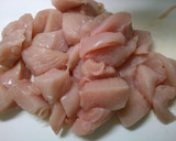 簡単鶏むね肉に玉ねぎえのきの白だし餡掛け作り方5写真