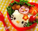 サンドイッチキティ（キャラ弁）作り方17写真