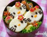 サンドイッチキティ（キャラ弁）作り方18写真