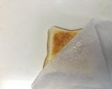 レンジで簡単♡カリカリチーズトースト作り方4写真