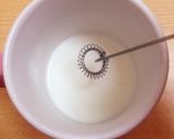 シナモン香る♡カフェモカdeカプチーノ作り方8写真