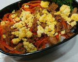 フライパン1つで♪三色丼♪作り方6写真