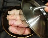 10分絶品　切干大根の肉巻　中に味噌大根作り方5写真