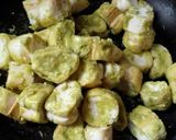 抹茶飴で麩菓子作り方3写真