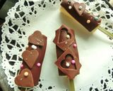 生チョコﾘｯﾁ✯バームロールスティック作り方12写真
