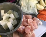 トマトベースの簡単美味しいカレー♡作り方1写真