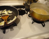 大根ときのこのアヒージョのパスタ作り方8写真